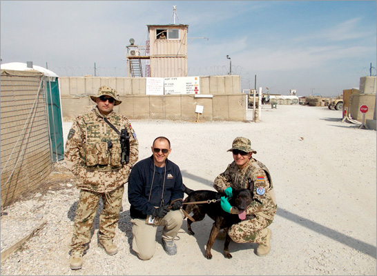 Lokacija Mazar-E-Šarif na severu Avganistana, gde se radilo sa vojnicima iz Jermenije. Ovde počinje stepska klima pa su leta izuzetno topla.