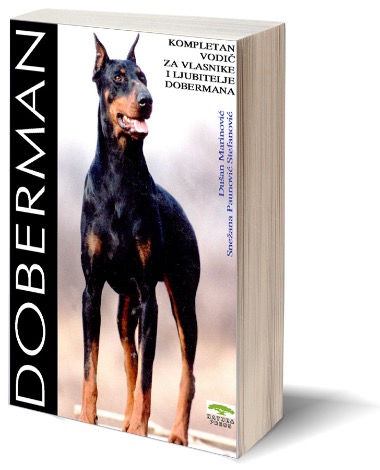 Doberman 3D Book Cover